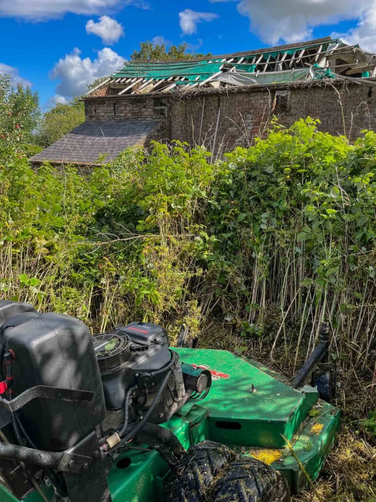 De-vegetation and site clearance, Cumbria