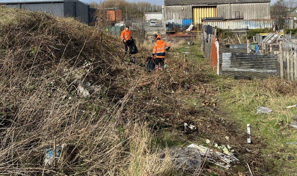 Litter picking
